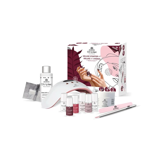 Striplac 2.0 PEEL OR SOAK -  premium početni set s lampom