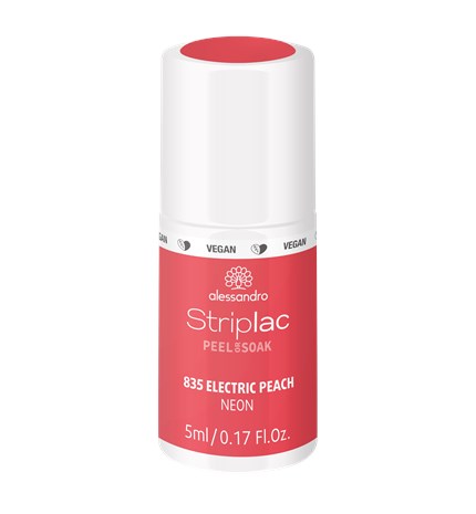 Striplac PEEL OR SOAK NEON ELECTRIC PEACH, 5 ml