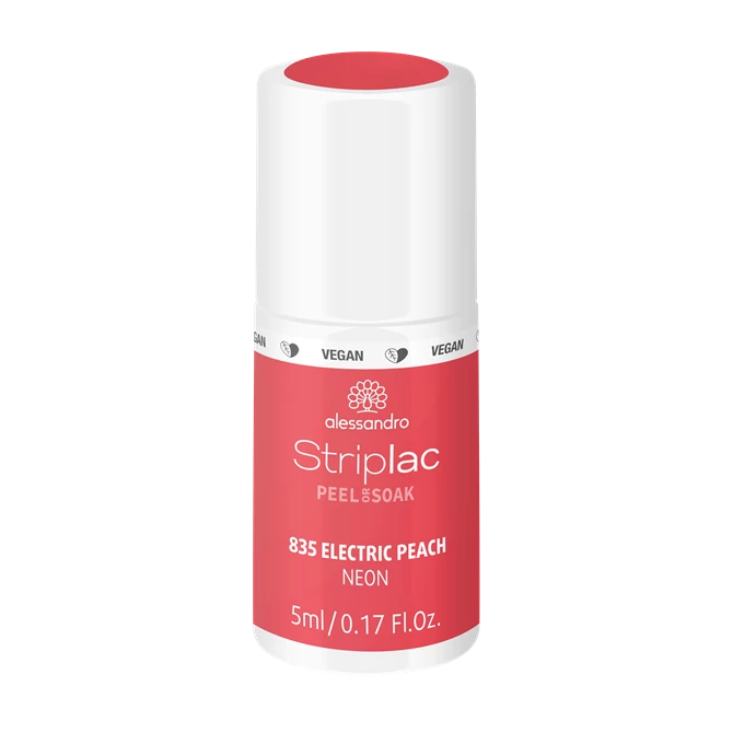 Striplac PEEL OR SOAK NEON ELECTRIC PEACH, 5 ml