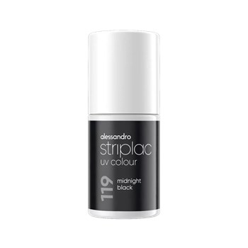 Striplac UV Colour Midnight Black, 6,5 ml