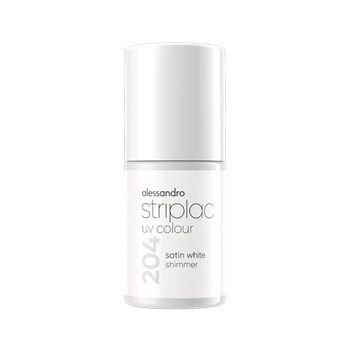 Striplac UV Colour Satin White Shimmer, 6,5 ml