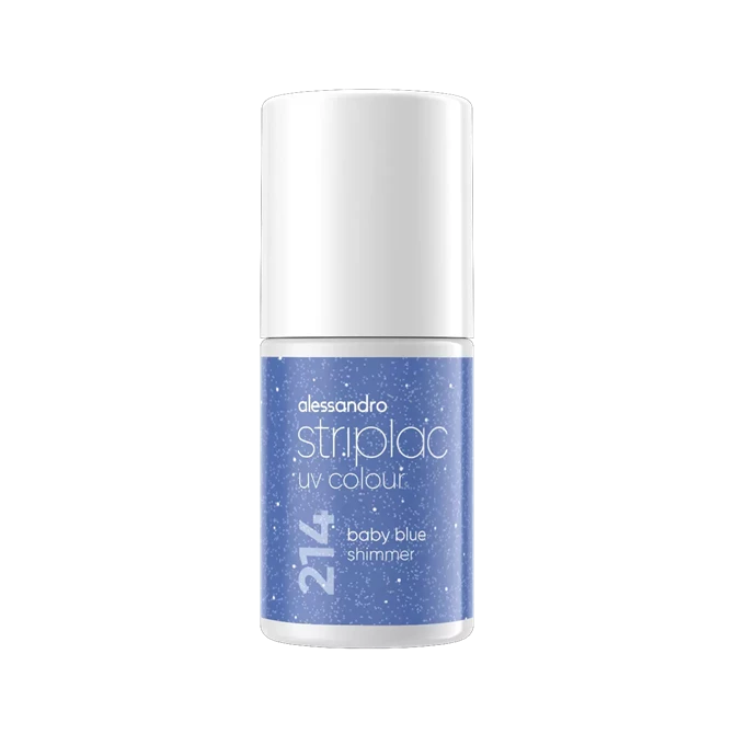 Striplac UV Colour Baby Blue Shimmer, 6,5 ml