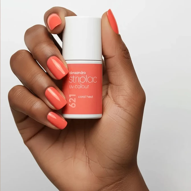 Striplac UV lak za nokte Sunset Glow Coral Heat 6,5 ml