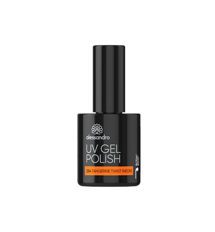 Uv Gel Polish Tangerine Twist NEON, 10 ml