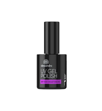 Uv Gel Polish Vivid Violet NEON, 10 ml