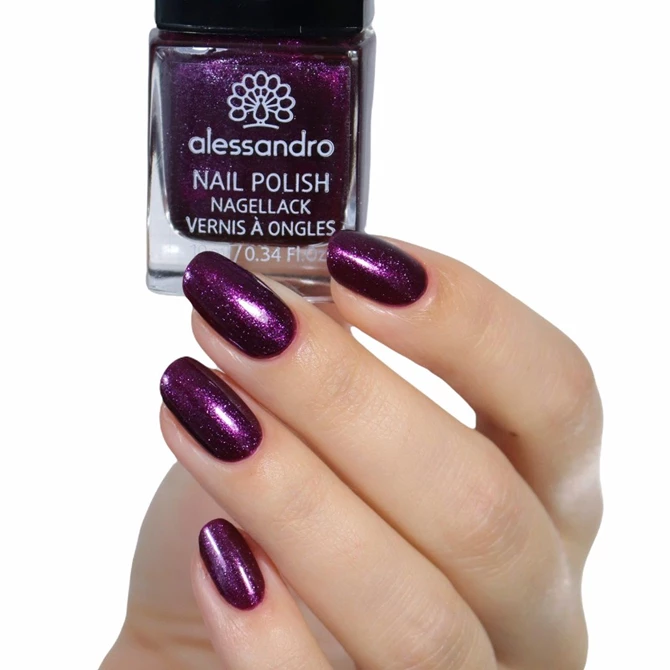 Alessandro lak za nokte 190 Purple Purpose , 10 ml
