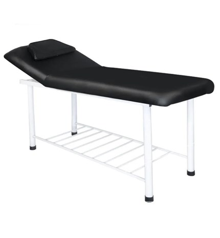 812 basic masažni krevet, crni
