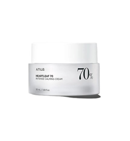 Heartleaf 70% Intense Calming Cream, 50 ml