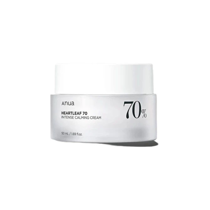Heartleaf 70% Intense Calming Cream, 50 ml