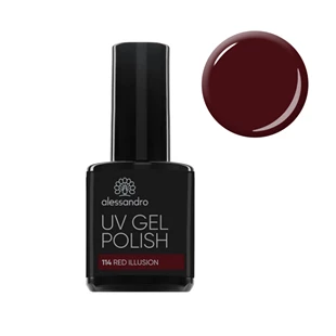 Uv Gel Polish RED ILLUSION, 10 ml