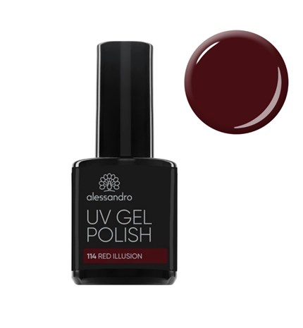 Uv Gel Polish RED ILLUSION, 10 ml