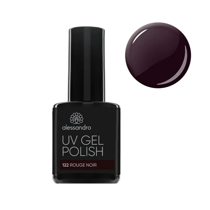 Uv Gel Polish ROUGE NOIR, 10 ml