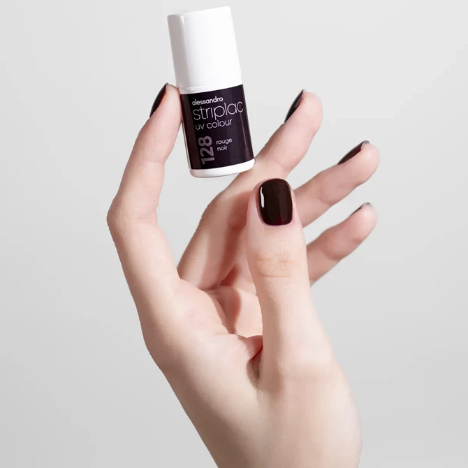 Striplac UV Colour Rouge Noir, 6,5 ml