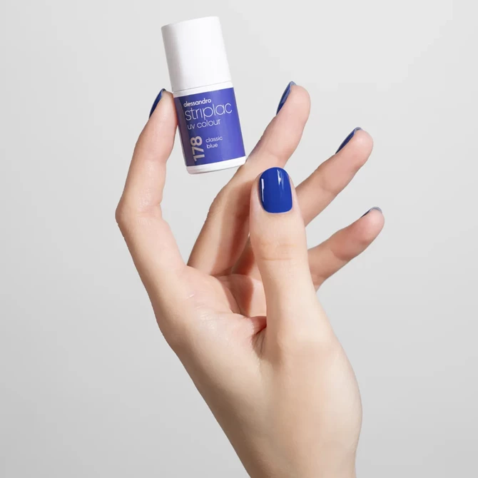 Striplac UV Colour Classic Blue, 6,5 ml
