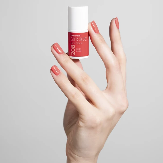 Striplac UV Colour Coral Desire, 6,5 ml
