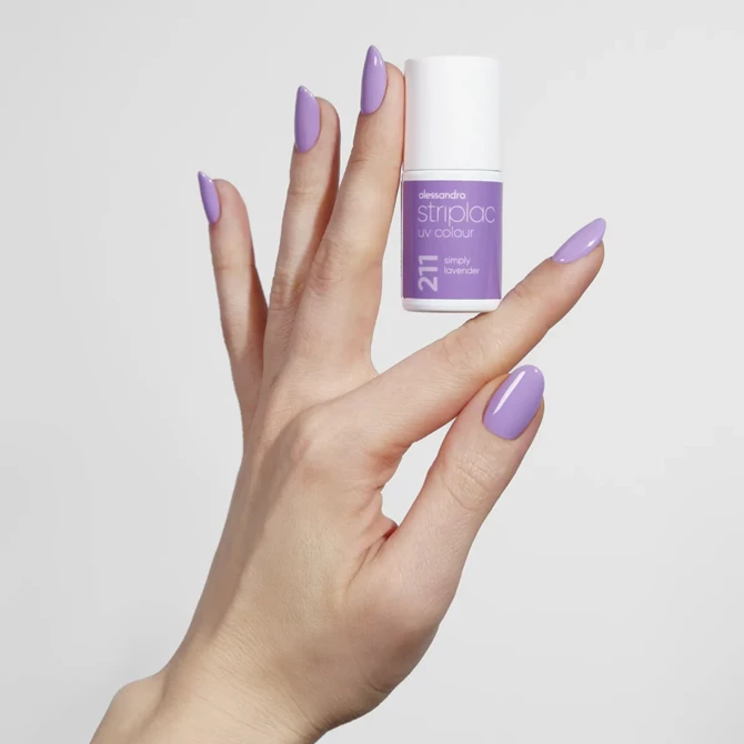 Striplac UV Colour Simply Lavender, 6,5 ml