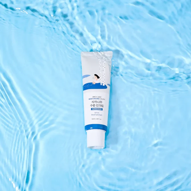 Birch Juice Moisturizing Sunscreen, 50 ml