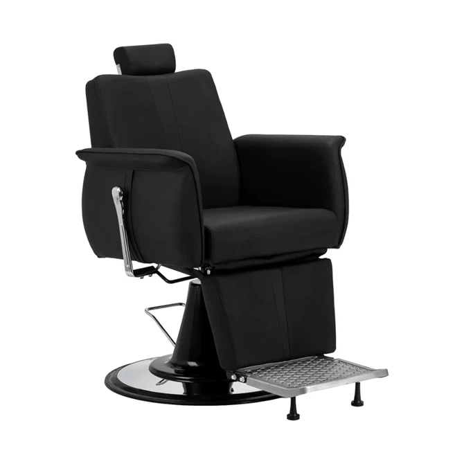 Brijačka stolica Athena, crna