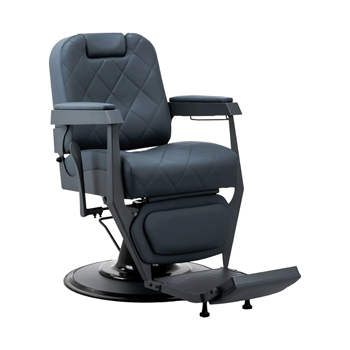 Brijačka stolica Bruno sa sivom bazom, siva