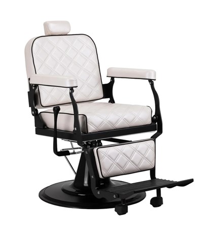 Brijačka stolica Carlos Extra Pearl, bijela