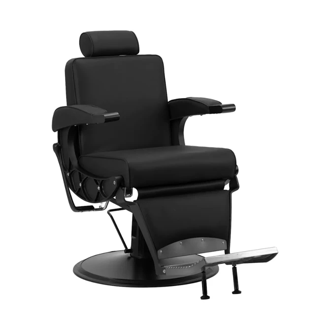 Brijačka stolica Continental, crna