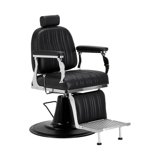 Brijačka stolica Elias, crna