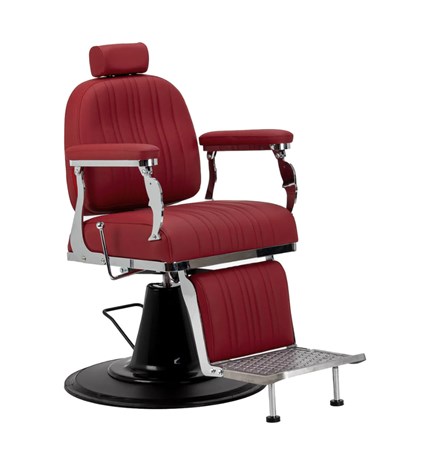Brijačka stolica Elias, crvena