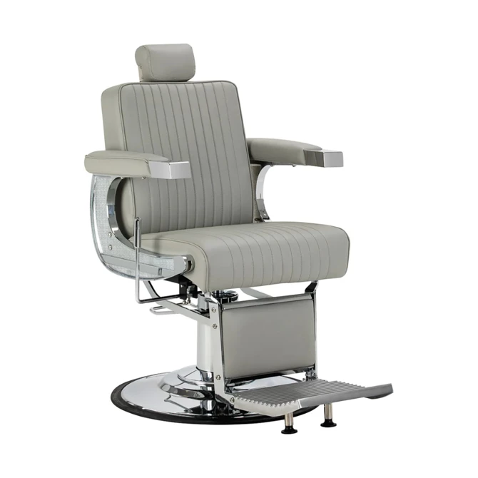 Brijačka stolica Visionerio, siva