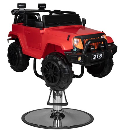 Dječja frizerska stolica, SUV auto, crvena