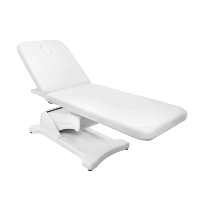 Električna ležaljka za masažu 808, 2 motora, bijela