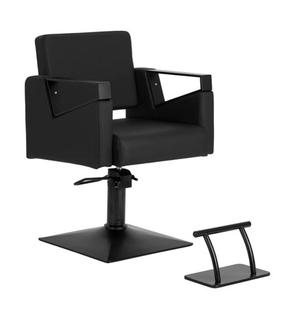 Frizerska stolica Duplex, crna
