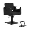 Frizerska stolica Duplex, crna