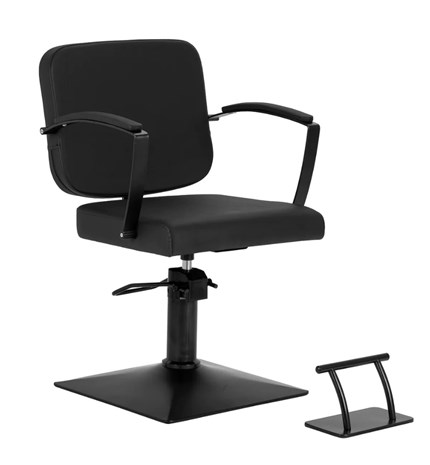 Frizerska stolica Edge, crna