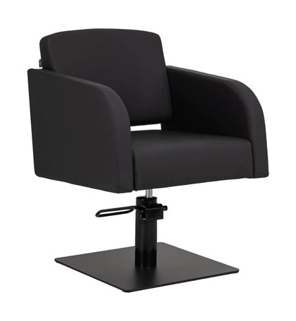 Frizerska stolica Elda, crna