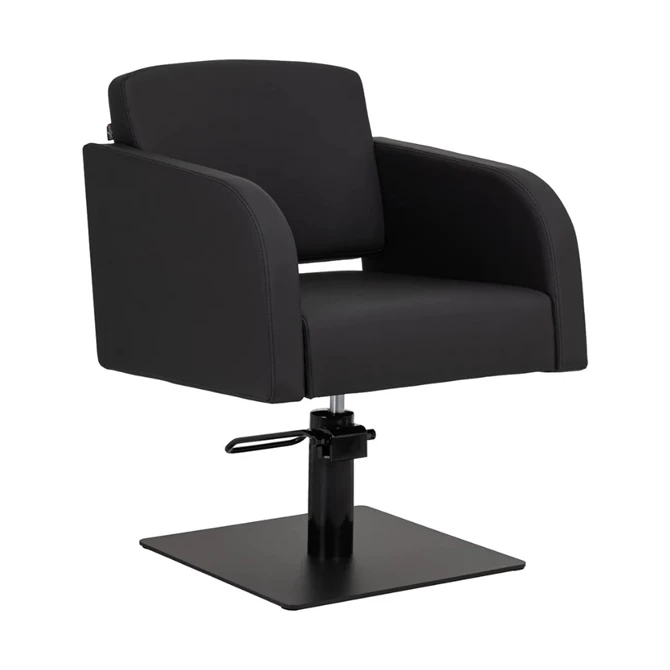 Frizerska stolica Elda, crna