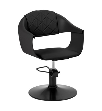 Frizerska stolica Halo, crna