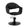 Frizerska stolica Halo, crna