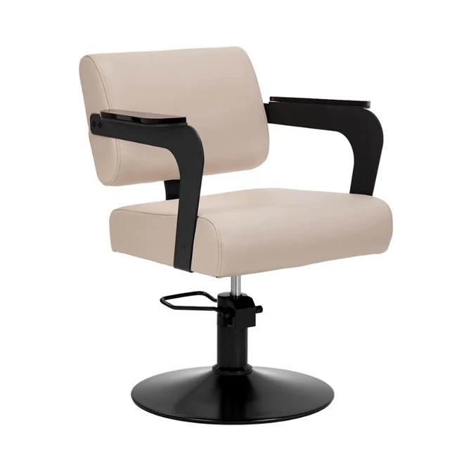 Frizerska stolica Jet noir, bež