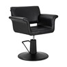 Frizerska stolica Lucca, crna