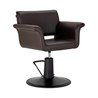 Frizerska stolica Lucca, smeđa