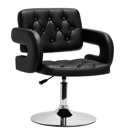 Frizerska stolica QS-B1801, crna