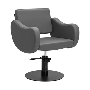 Frizerska stolica Sewilla CRNA baza, siva