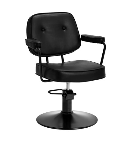 Frizerska stolica Tru noir, crna