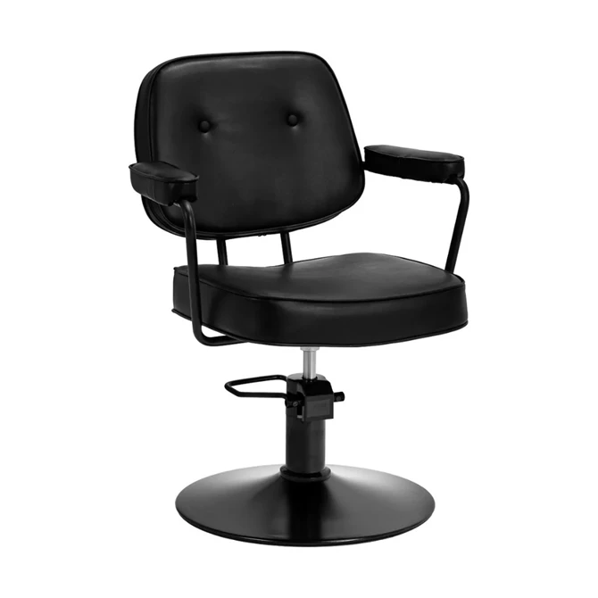Frizerska stolica Tru noir, crna