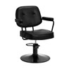 Frizerska stolica Tru noir, crna