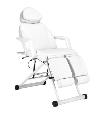 Kozmetička hidraulična stolica 563S, bijela