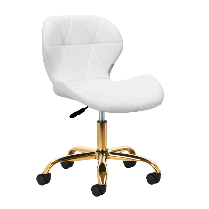 Kozmetička radna stolica QS-06G, bijela