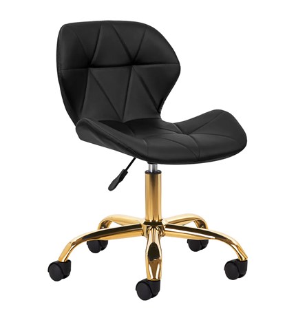 Kozmetička radna stolica QS-06G, crna