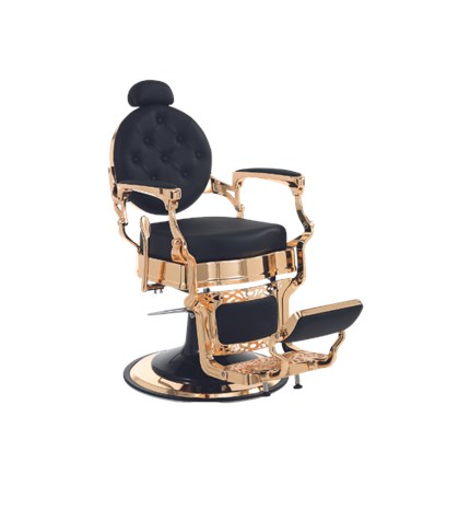 Barber stolica HAIR CUSTOM Gold King