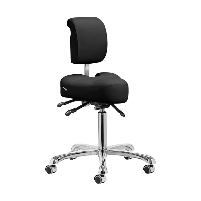 Pedikerska radna stolica 1005, crna